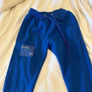 Alpha phi joggers